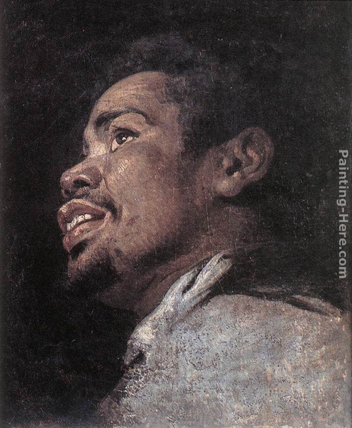 Head Study of a Young Moor painting - Gaspard de Crayer Head Study of a Young Moor art painting